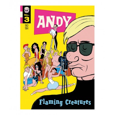 Typex - Andy Gesigneerde Prent Flaming Creatures 