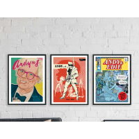 Typex Andy Signed Print Interview Very Limited Edition