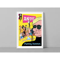 Typex - Andy Gesigneerde Prent Flaming Creatures 