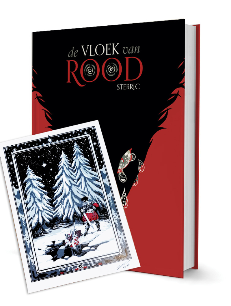 Sterric - Vloek van Rood met exclusieve print
